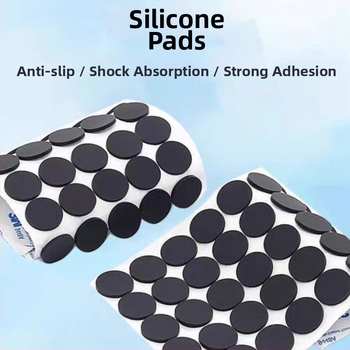 Okrúhle priehľadné silikónové podložky na nohy, samolepiace, protišmykové, pre domáce zvieratá, značka: Towo