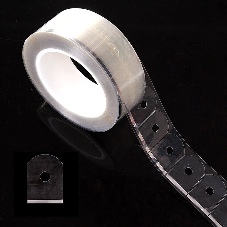 Антихлъзгащ филм за очила — прозрачен двустранно лепящ филм за обработка на лещи, Chengyi, серия Non-slip Transparent Sticker, основен материал PE, вискозност Powerful