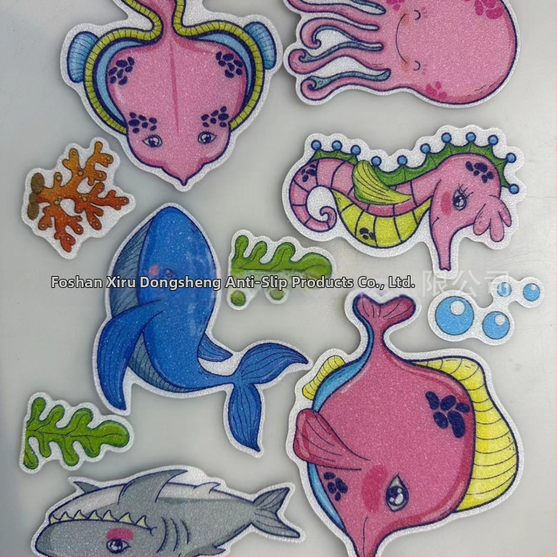 Protišmykové samolepiace pásky do kúpeľne, PE základ, 0.8 mm, vodotesné, odolné voči opotrebeniu, Rising Sun