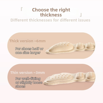 Podpätkové tlmiče proti šmyku a trenia, vložky pre vysoké podpätky, všetky ročné obdobia, značka Friendly