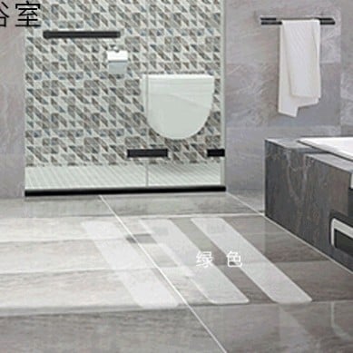 Etichetă anti-derapantă pentru scări - PEVA cauciuc, suprafață reliefată, impermeabilă, adeziv pe bază de ulei, 0,75 mm grosime, potrivită pentru toate suprafețele netede