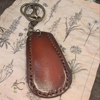 Leather shoehorn din piele, stil retro-literar – pentru toate sezoanele, marcă: alta.