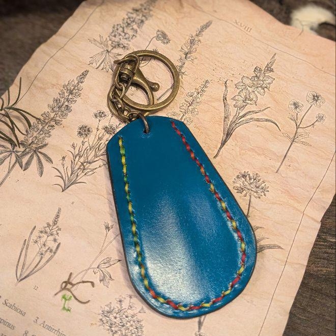 Leather shoehorn din piele, stil retro-literar – pentru toate sezoanele, marcă: alta.