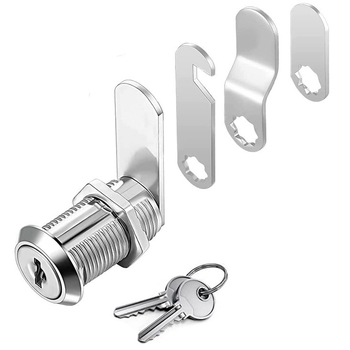 Încuietoare RV pentru dulap cu limbă rotativă, corp din aliaj de zinc, set de 5 piese cu 5 chei, model 103-16, Jia Yang