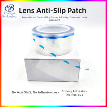 Protiskluzové priehľadné samolepky na okuliare, PET základ, PE jadro, silná priľnavosť