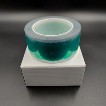 Антихлъзгащи прозрачни лепенки за полиране на очила, PET база, PE ядро, силна адхезия