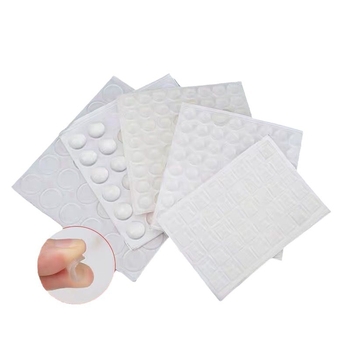 Silikónové granule proti kolíziám, priehľadná samolepiaca protišmyková podložka pre dvere skriniek a zásuvky, tlmí hluk, značka Daji