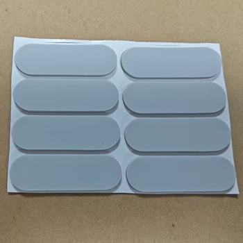 8 броя овални силиконови подложки за крака, самозалепващи, антихлъзгащи, амортизиращи