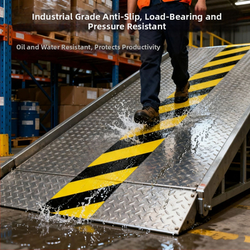 Crown Αντιολισθητική ταινία σκάλας — βάση PVC, πάχος 80 mesh, κόλλα υψηλής ιξώδους, προσαρμοζόμενη, για σκάλες και μπάνιο