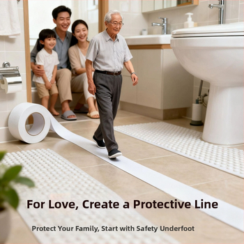 Crown Αντιολισθητική ταινία σκάλας — βάση PVC, πάχος 80 mesh, κόλλα υψηλής ιξώδους, προσαρμοζόμενη, για σκάλες και μπάνιο