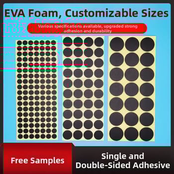 EVA podloške za stopala, silikonske protuklizne podloge, kružni gumeni brtveni prsteni, PET dvostrano ljepiva traka bez tragova, tlumiča traka s ljepilom
