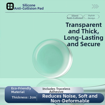 Silikónové antišmykové bufferové čiastočky pre dvere šatní a toaletu – samolepiace, proti kolíziám a tlmeniu hluku, značka Yixing