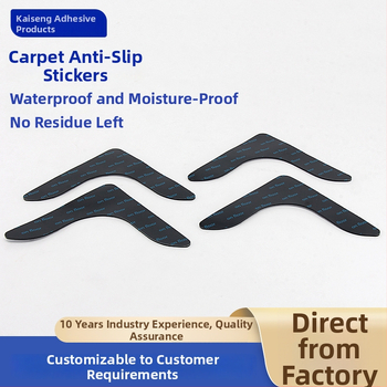 L-tvarované protismykové podložky, samolepiace pre nábytok a domáce spotrebiče, PU+lepidlo