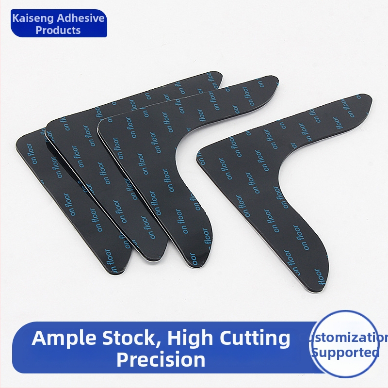 L-tvarované protismykové podložky, samolepiace pre nábytok a domáce spotrebiče, PU+lepidlo