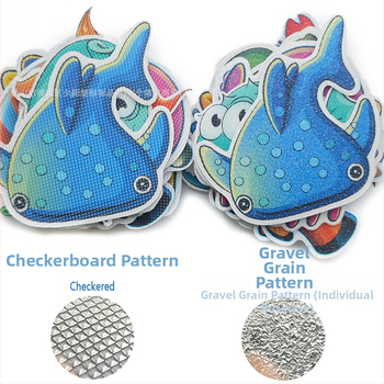 Sunset samolepiace protišmykové štítky na podlahu a stenu, dizajn detského oceánu, gumová základňa, 20 kusov v balení, hrúbka 0,8 mm