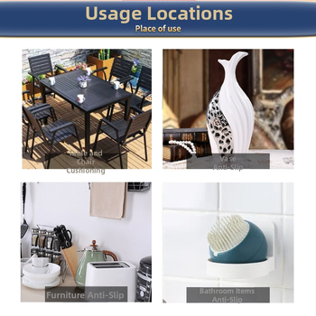 Yi Nuo EVA podložky na nohy stola a stoličky, prispôsobiteľné, protišmykové, odolné voči opotrebeniu