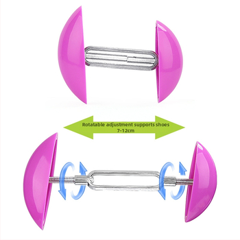 Mam nastaviteľný rozširovač topán a roztiažovač prstov — ABS hliník, vhodný na vysoké podpätky a ploché topánky; vhodné pre športové, kožené, čižmy, bežné a textilné topánky