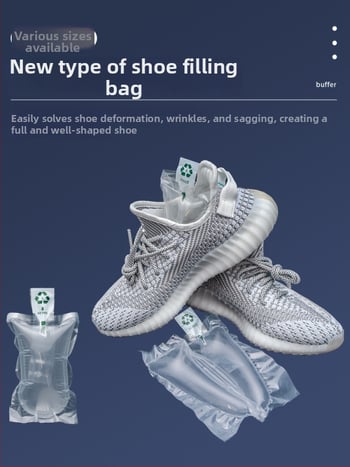 Napuhavajuće vrećice za proširenje cipela — jači stil i običan stil; novi jači model; količine: 100, 1000, 5000, 10000 kom