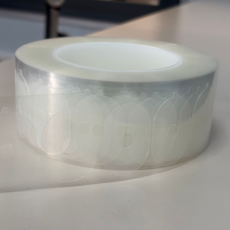 Prozirna anti-slip naljepnica za naočale, akrilno ljepilo, debljina 0,06 mm, raspon temperatura -20 do 80 °C, prozirni otpuštajući film