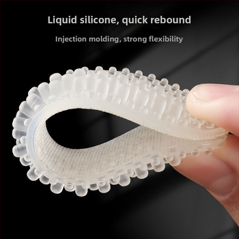 Γυναικεία επένδυση φτέρνας για παπούτσια – παχύτερη αντιολισθητική προστασία, εξάρτημα ημι-μέγεθος για προσαρμογή σε μεγάλα παπούτσια, προστασία από τριβή