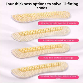 Γυναικεία επένδυση φτέρνας για παπούτσια – παχύτερη αντιολισθητική προστασία, εξάρτημα ημι-μέγεθος για προσαρμογή σε μεγάλα παπούτσια, προστασία από τριβή