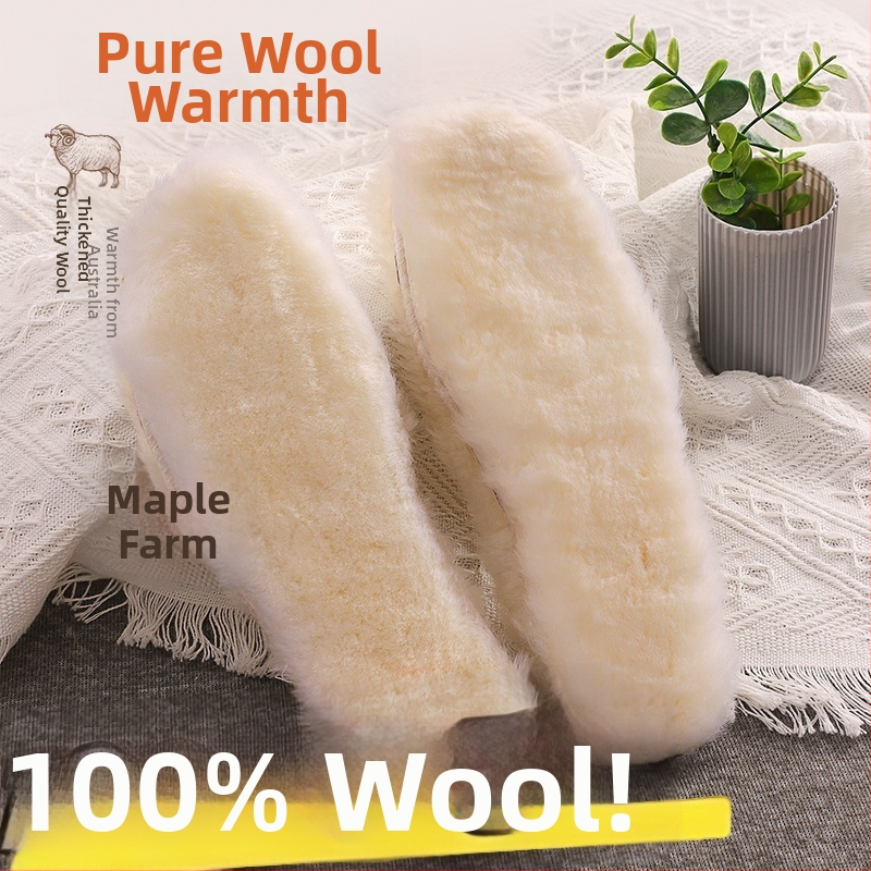 Toplinski ulošak za cipele od vune, potpuno podstavljen, zimski, model 4322, unisex