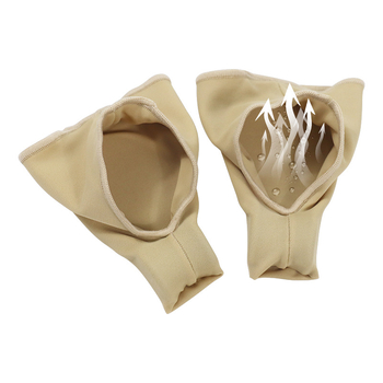 Kaixin Korektor Hallux Valgus – Potpuno prekrivajući navlaku za prst s odvajivačem prstiju, SEBS + Lycra, Za Sve Sezone