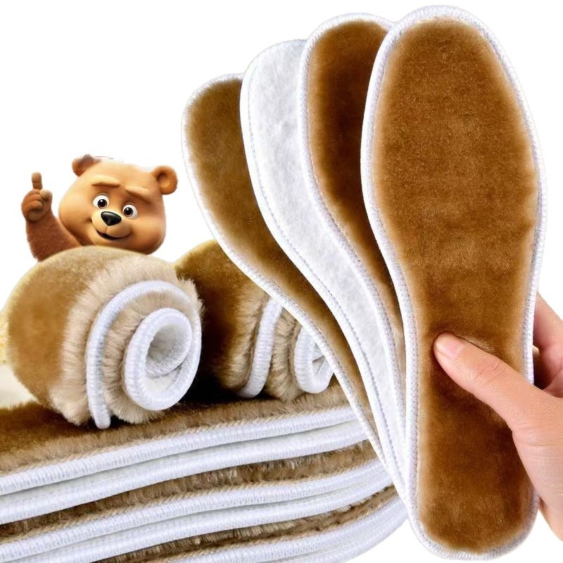 Zimske tople uloške za čizme i tenisice, pliš flis, cijeli ulošak, Model 1002, Unisex