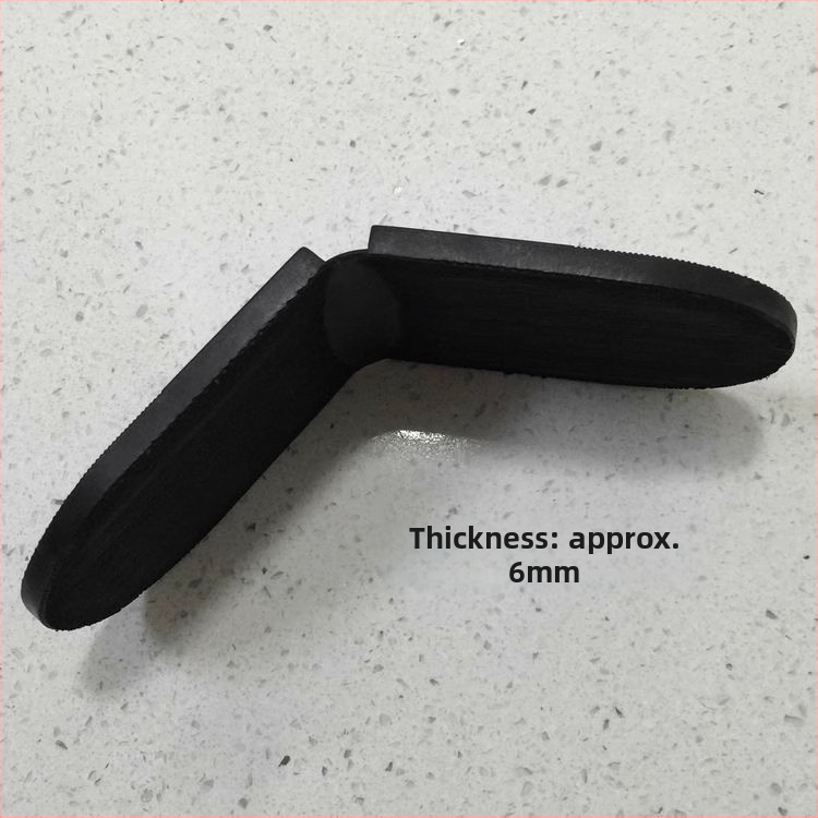 Gumená podložka na pätu a ochranný film na podrážku — odolná voči opotrebeniu, protišmyková, tichá