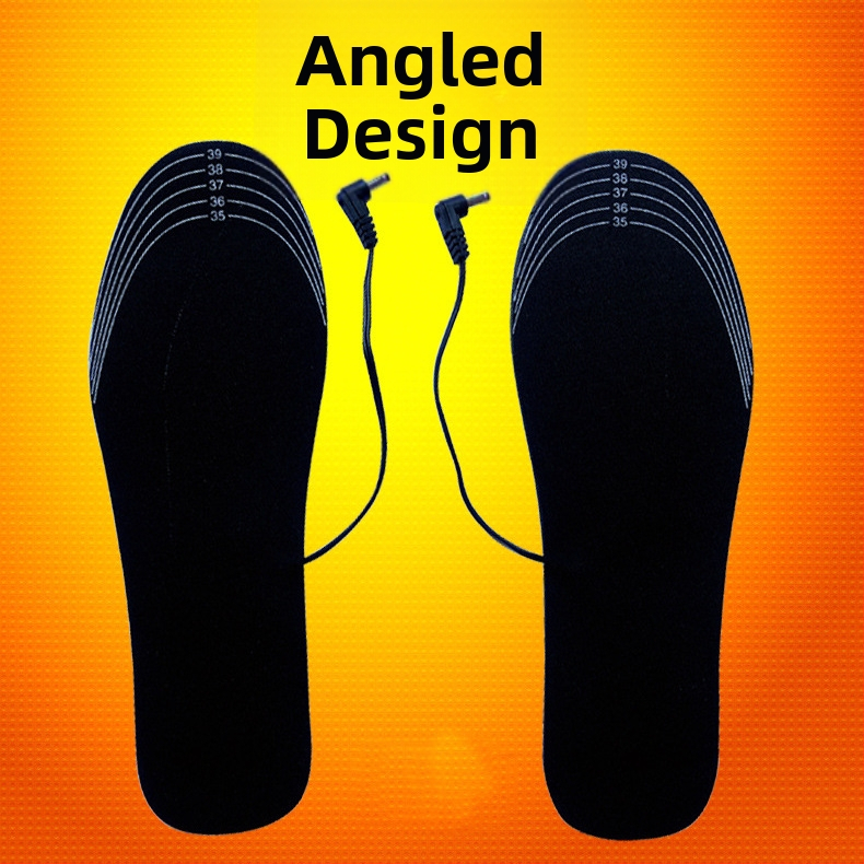 Jiabei USB vyhrievaná vložka do papúč/domácej obuvi – vrchný materiál EVA polyester, USB napájanie, unisex