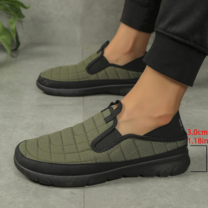 Slip-on cipele za unisex — Casual stil; gornji materijal pamuk; đona PVC; okrugli vrh; nizak peta 1–3 cm