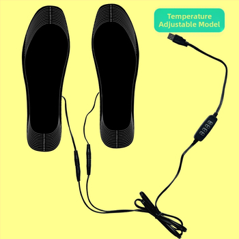 USB vykurovacia vložka do papúč – unisex, prateľná, na strih podľa veľkosti, Jiabei