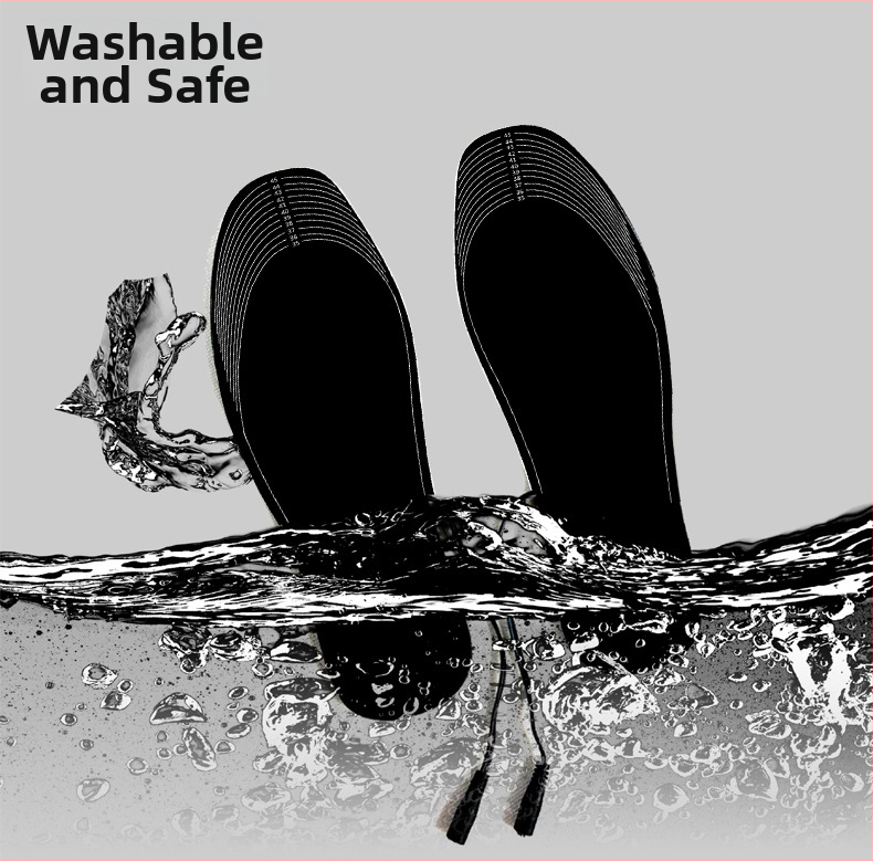 USB vykurovacia vložka do papúč – unisex, prateľná, na strih podľa veľkosti, Jiabei