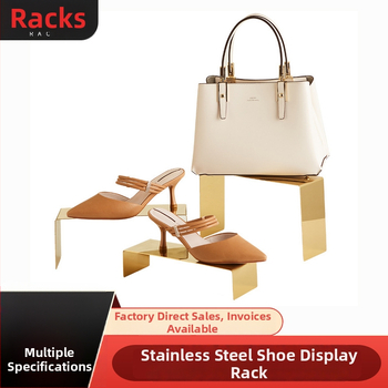 Nerezový stojan na topánky – vitrína na topánky, prémiová kvalita, autorizované súkromné značky, leto 2020