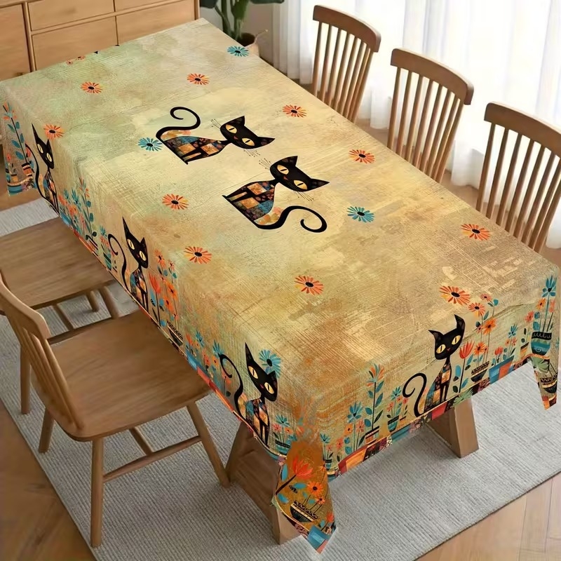 Трансгранична покривка за маса Moon Festival, покривка за декорация на парти за фестивали в Близкия изток, лек лукс, висок клас 