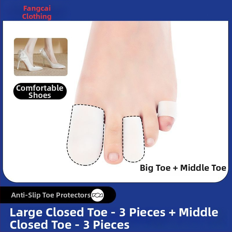 Silikónový ochranný kryt na prsty – návlek na prsty pre vysoké topánky s podpätkami, model Zhhjz00, kód Zhhjz0015, značka Thousand Leaves