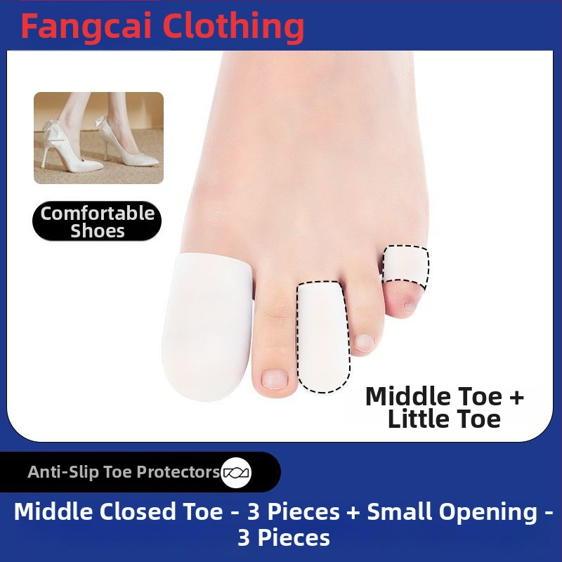 Silikónový ochranný kryt na prsty – návlek na prsty pre vysoké topánky s podpätkami, model Zhhjz00, kód Zhhjz0015, značka Thousand Leaves