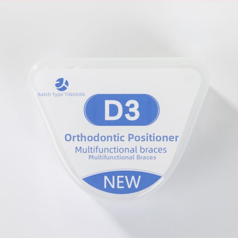 Зъбен коректор за възрастни – ретейнер Braces 636, материал TPE, нощен предпазител за стискане на зъби, пускан на пазара през 2019