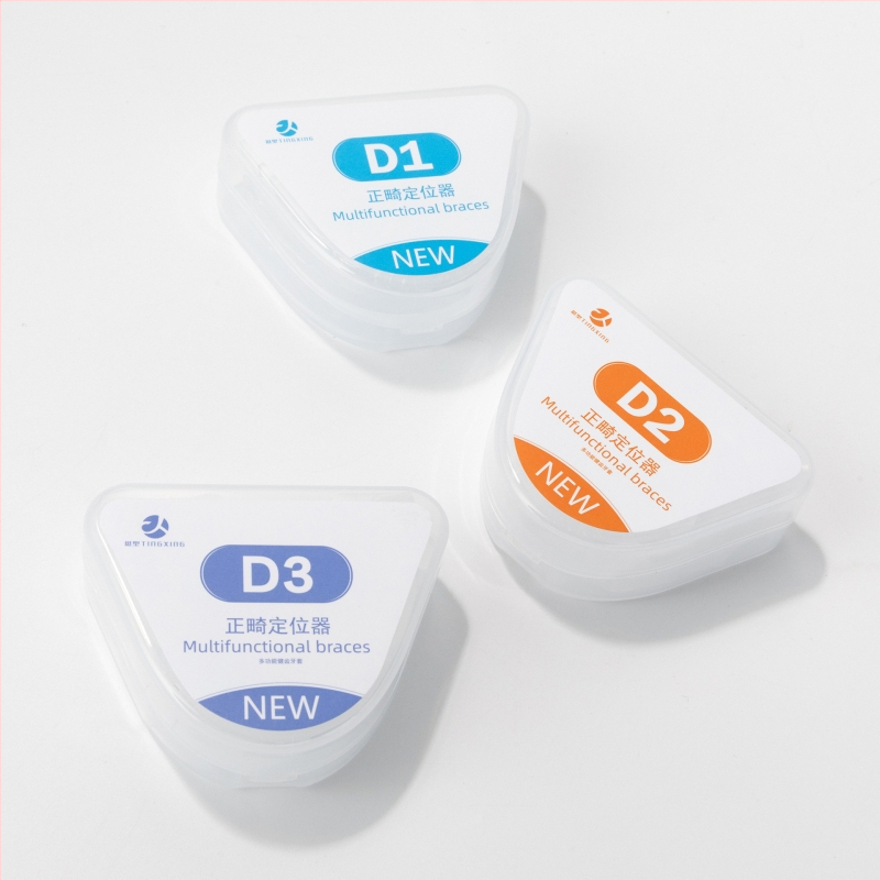 Зъбен коректор за възрастни – ретейнер Braces 636, материал TPE, нощен предпазител за стискане на зъби, пускан на пазара през 2019