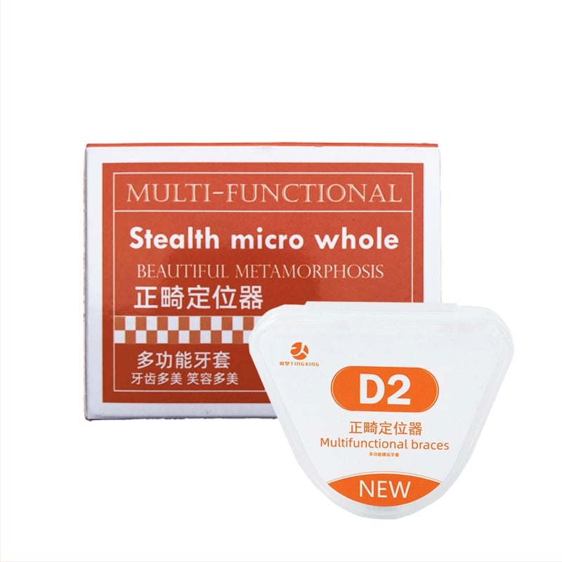 Зъбен коректор за възрастни – ретейнер Braces 636, материал TPE, нощен предпазител за стискане на зъби, пускан на пазара през 2019