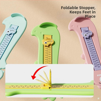 Nástroj na meranie nohy pre dospelých a deti – PP/ABS materiál, model YR-LJQ, značka Other, nie je dovážaný.