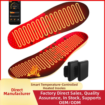 Ky-111 Inteligentná vyhrievacia stielka, EVA materiál, celá stielka, vhodná pre textilné topánky a športové topánky, 3 úrovne teploty