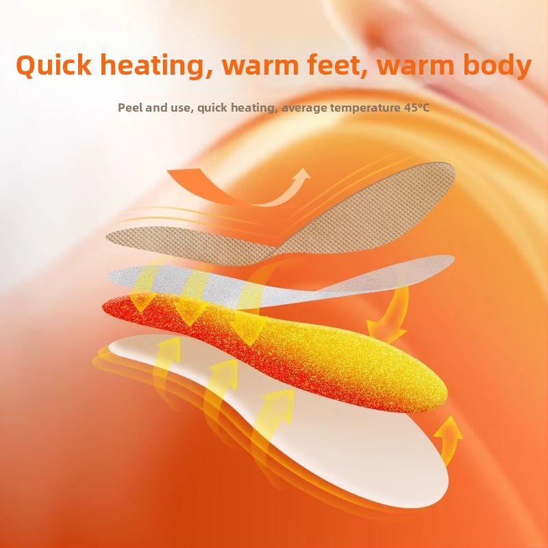 Vyhrievané vložky do topán pre zimu – dospelý model, domáci materiál, značka Hai Shi Hai Nuo, kompatibilné s inými topánkami