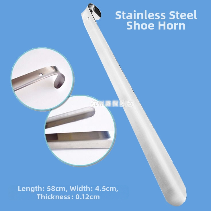 Fém cipőhúzó Luther, modell Metal Shoe Pull, rozsdamentes acél, minden évszakhoz alkalmas