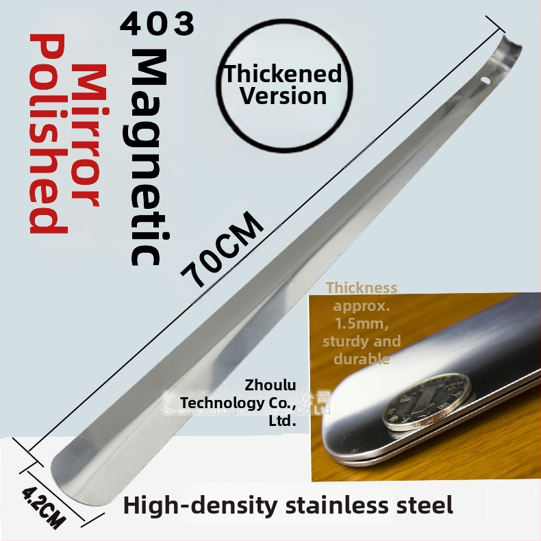 Fém cipőhúzó Luther, modell Metal Shoe Pull, rozsdamentes acél, minden évszakhoz alkalmas