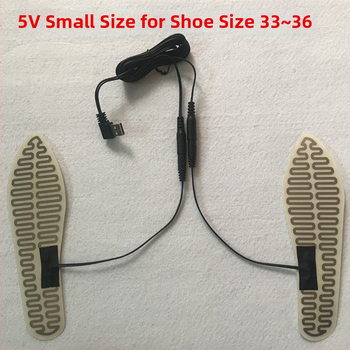 USB napajane grijane uloške za cipele, 5V, metalni grijni elementi, unisex