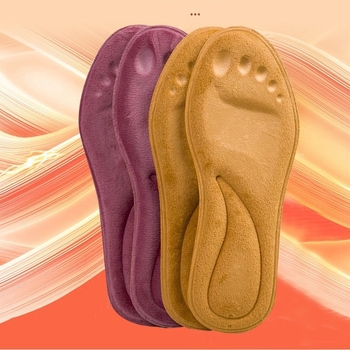 Grijajući uložak za obuću, samozagrijavajući, debeli sloj topline, dizajn za povećanje visine, cijeli uložak s deodorantskom funkcijom, PU materijal, za zimu i jesen, unisex