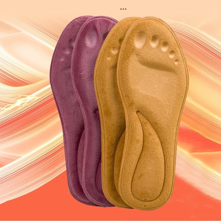 Grijajući uložak za obuću, samozagrijavajući, debeli sloj topline, dizajn za povećanje visine, cijeli uložak s deodorantskom funkcijom, PU materijal, za zimu i jesen, unisex