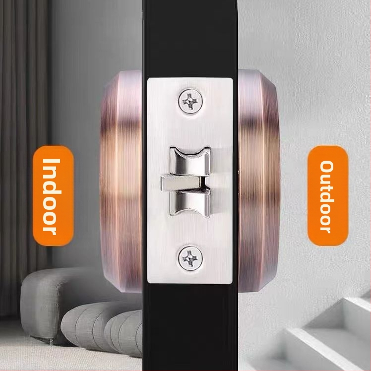 Yigu Hardware Skrivena brava s prstenom za povlačenje od nehrđajućeg čelika 304 — moderan minimalistički dizajn, za drvena i metalna vrata
