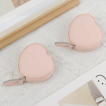 Jin xun PU кожена малка рулетка за измерване – персонализируема рулетка за измерване на облекло, обхват 1,5–2 м, три обиколки